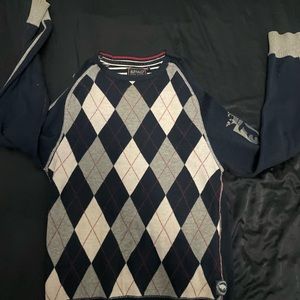 Buffalo by David Bitton small checkered sweater